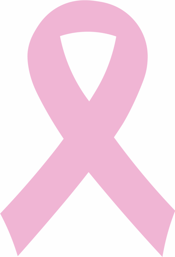 Ruban rose, symbole de la sensibilisation au cancer du sein